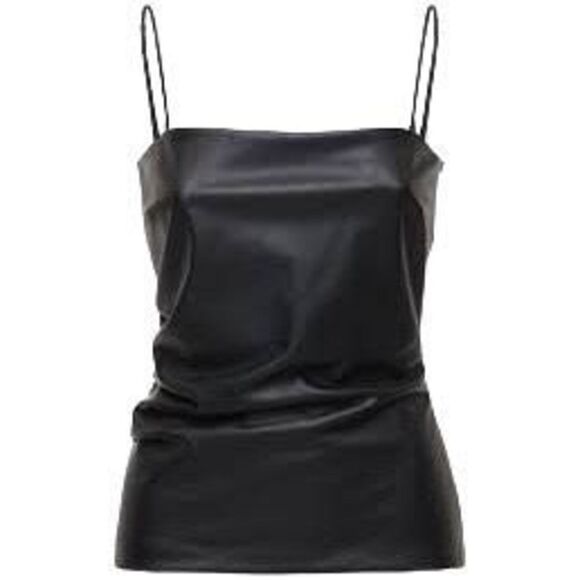 NWT Wolford Edie Corsage Tube Top Faux Leather - Picture 6 of 16